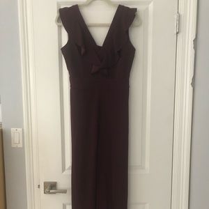 Plum jumpsuit
